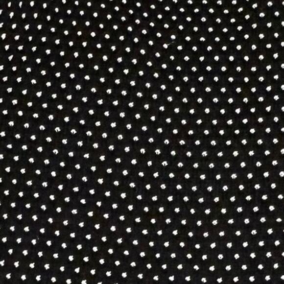 Tahari Puff Shoulder Crew Neck Sweater Women's M | Black White Dots - Picture 3 of 11
